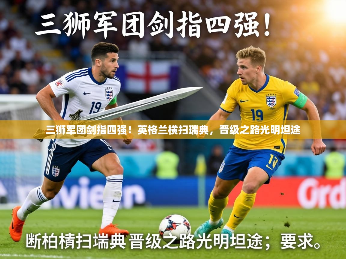 三狮军团剑指四强!英格兰横扫瑞典,晋级之路光明坦途 第1张