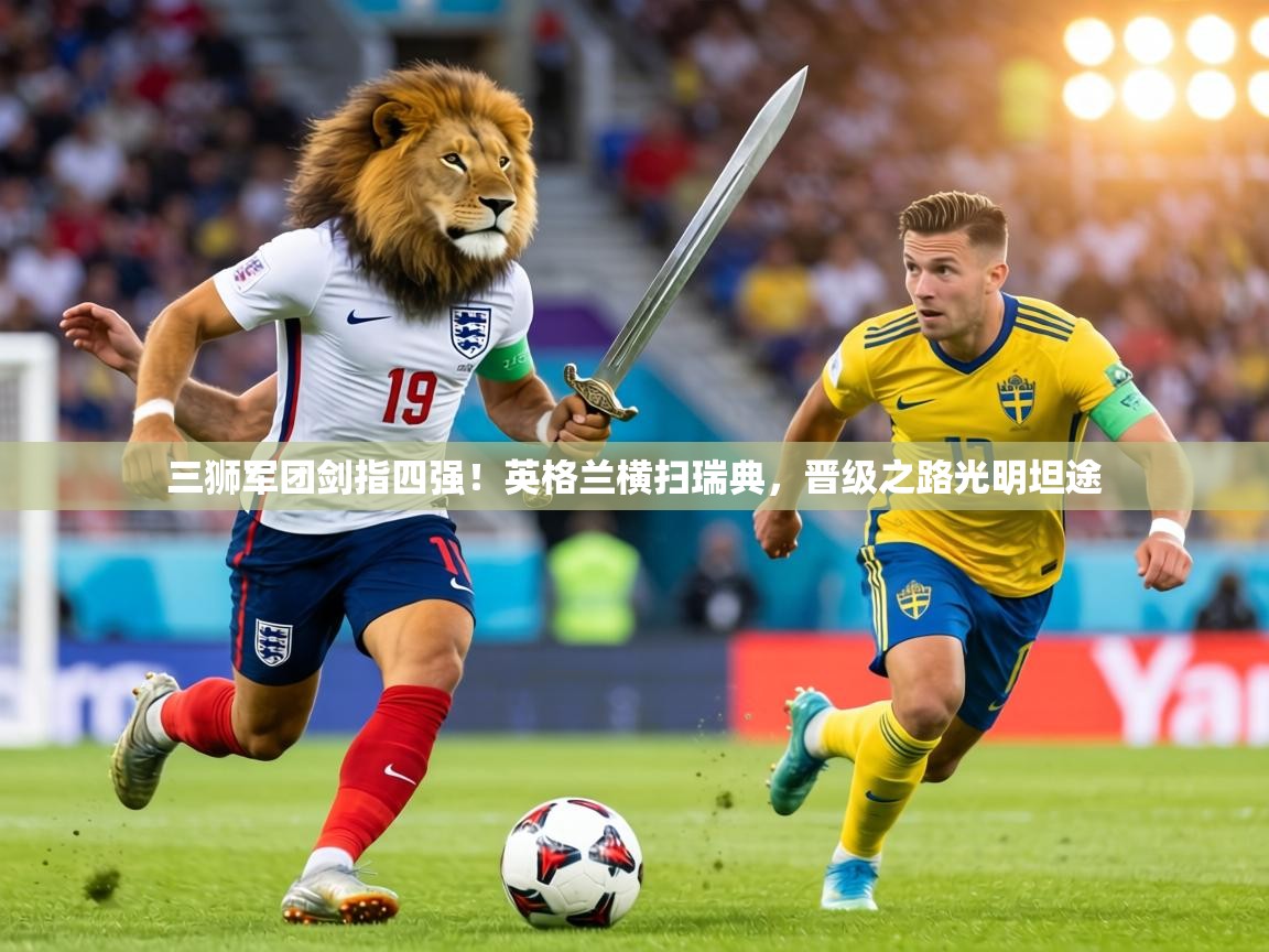 三狮军团剑指四强!英格兰横扫瑞典,晋级之路光明坦途 第2张
